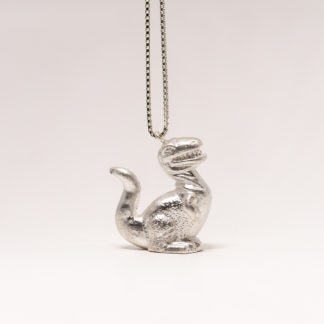 T-Rex Kette Silber