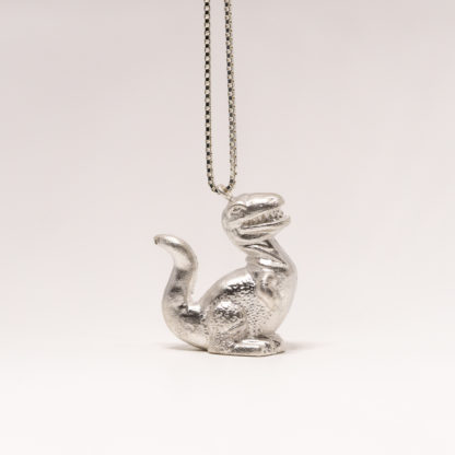 T-Rex Kette Silber
